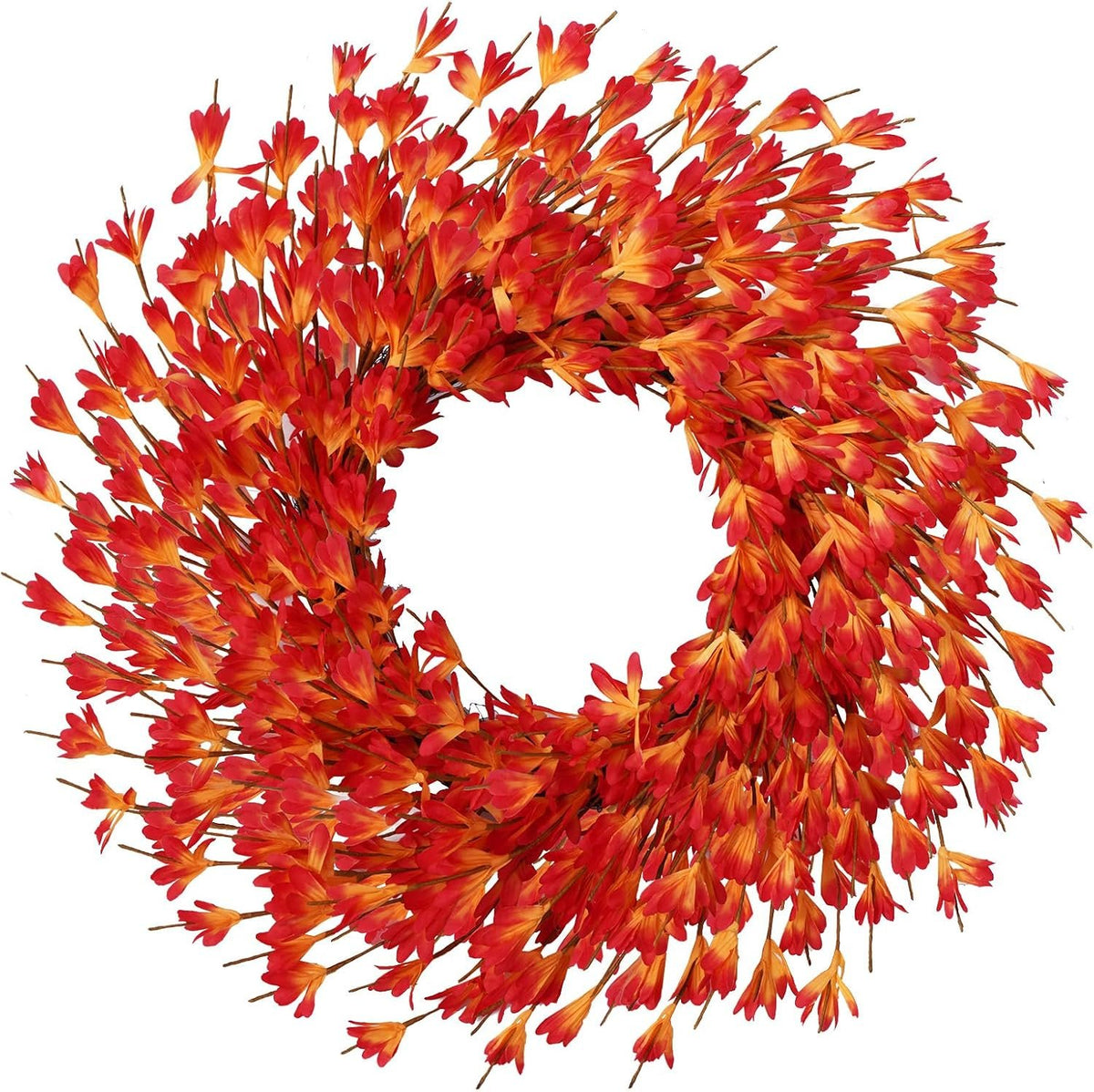 Bonner Harvest Decor Artificial Fall Flower Wreath additional product photo