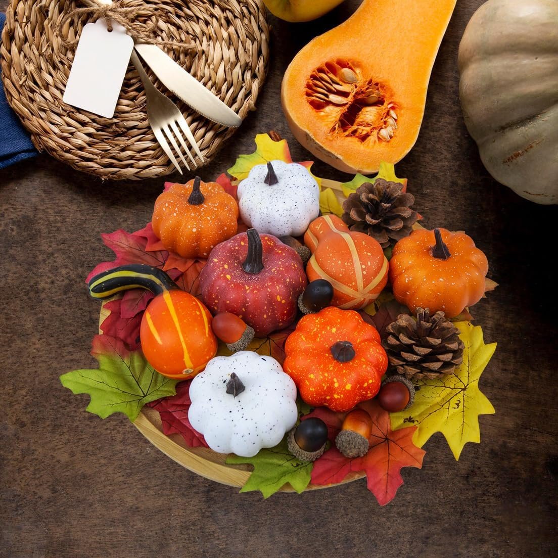Bonner Harvest Decor Fall Harvest Centerpiece Decor Set additional product photo