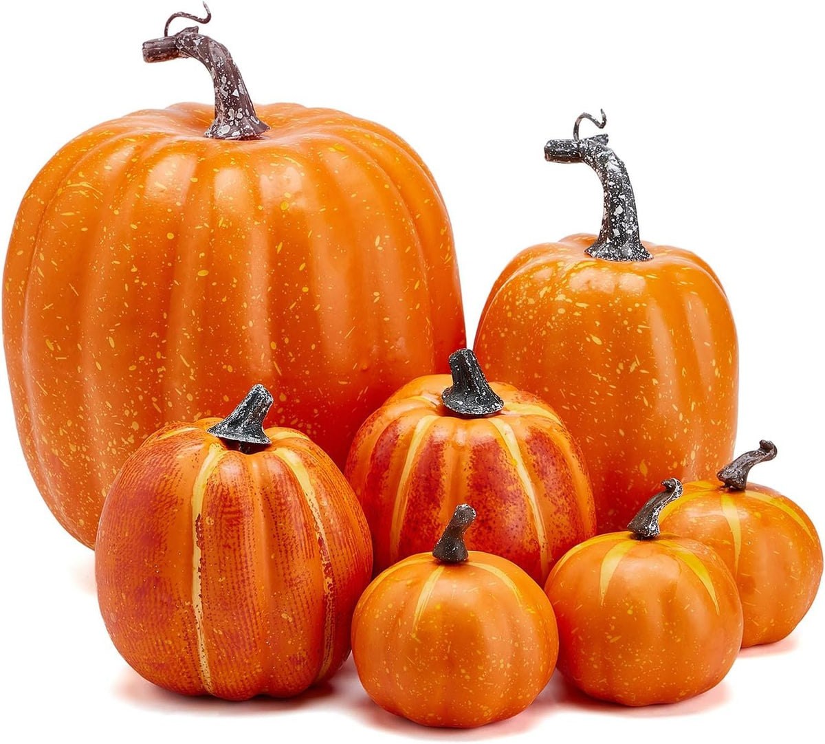 Bonner Harvest Decor Artificial Foam Pumpkin Set studio product photo