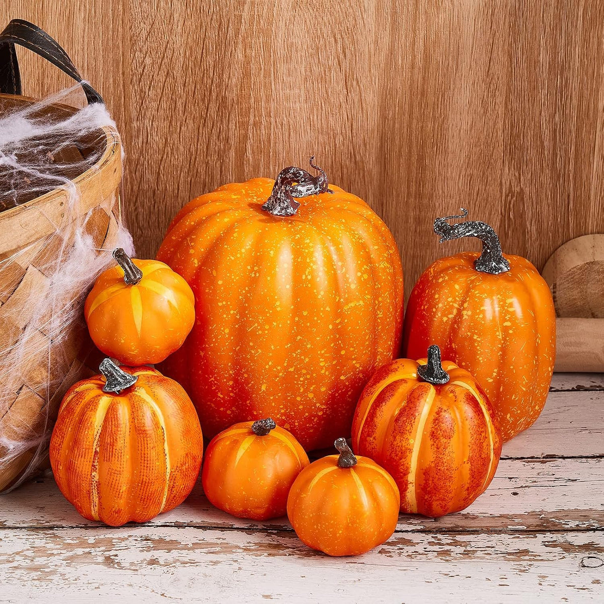 Bonner Harvest Decor Artificial Foam Pumpkin Set additional product photo