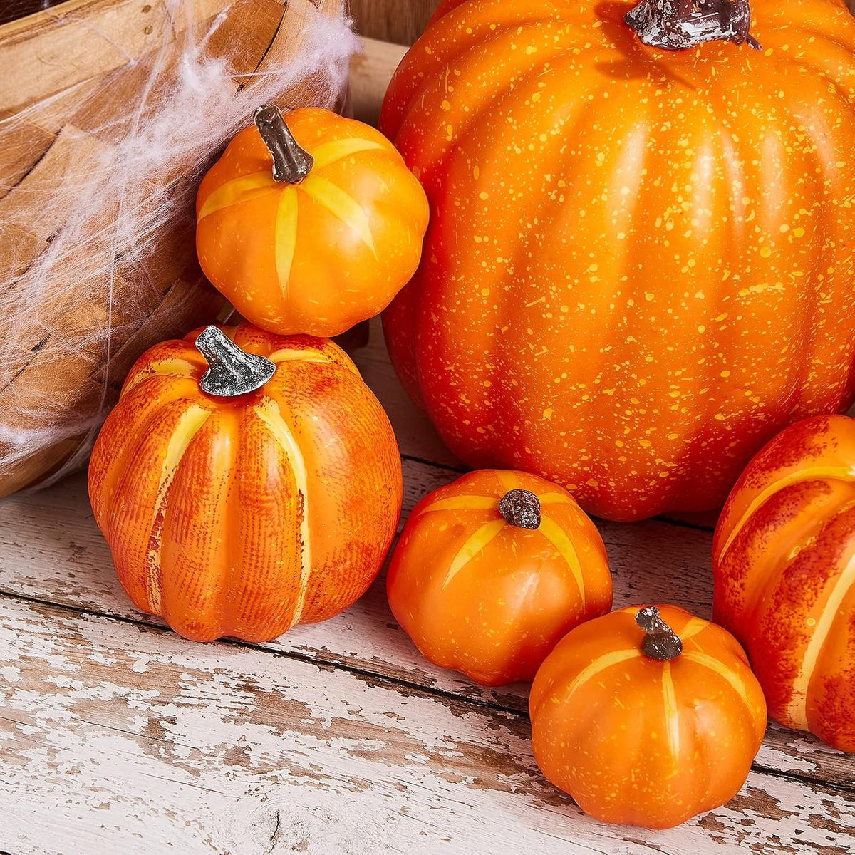 Bonner Harvest Decor Artificial Foam Pumpkin Set additional product photo