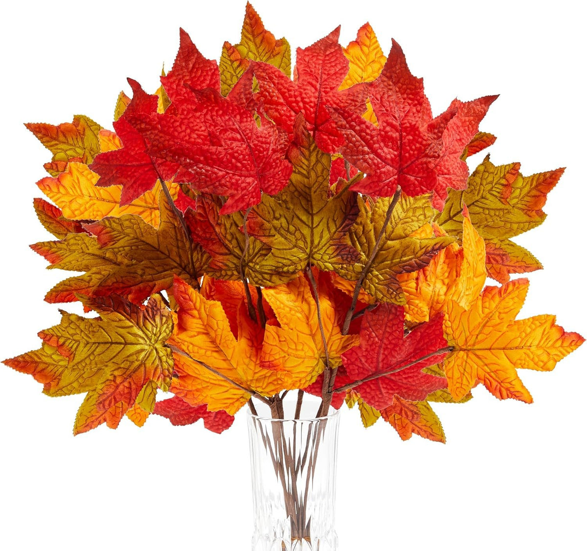 Bonner Harvest Decor Mixed Autumn Maple Leaf Stems additional product photo