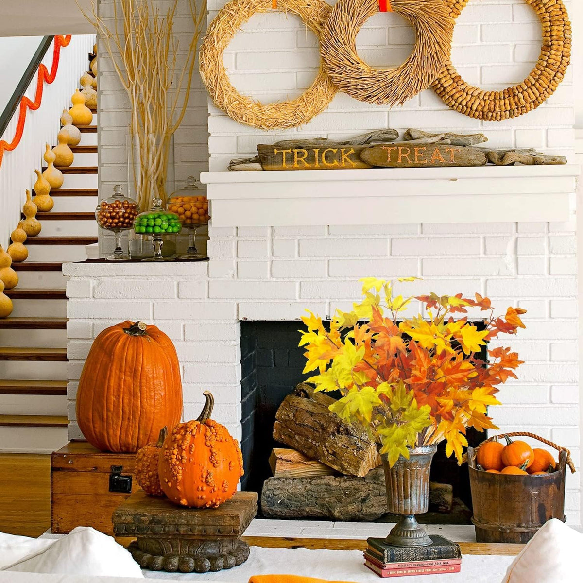 Bonner Harvest Decor Autumn Maple Branch Bundle additional product photo