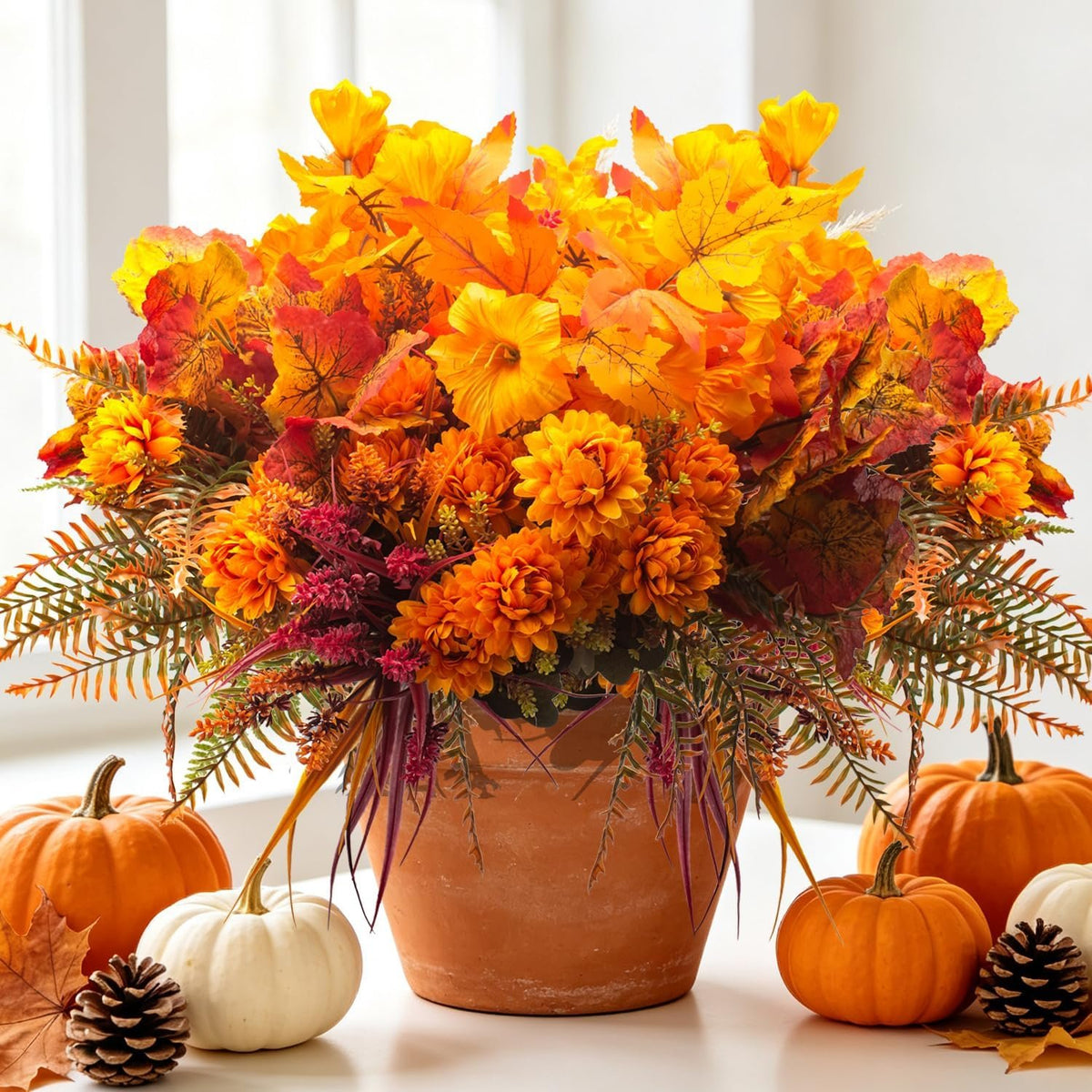 Bonner Harvest Decor Autumn Maple Branch Bundle additional product photo