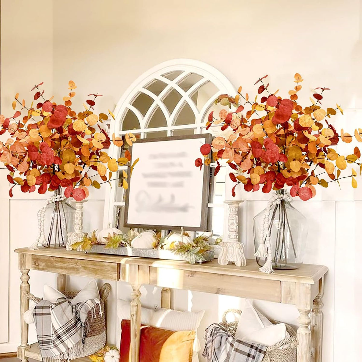Bonner Harvest Decor Fall Eucalyptus Stem Bundle additional product photo