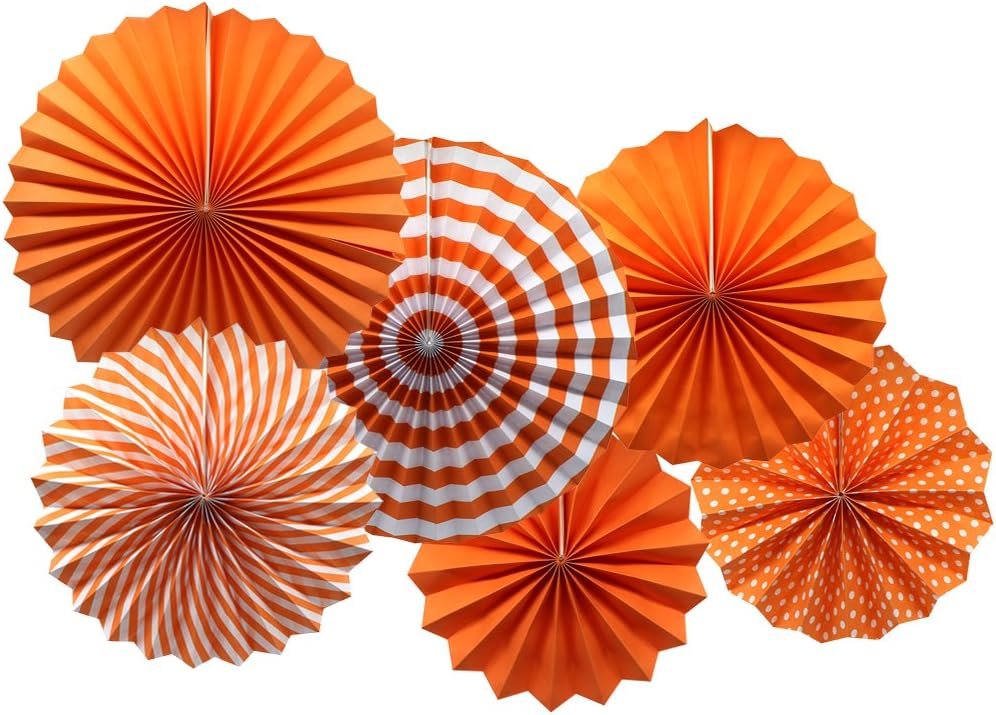 Bonner Harvest Decor Hanging Paper Fan Six-Pack additional product photo