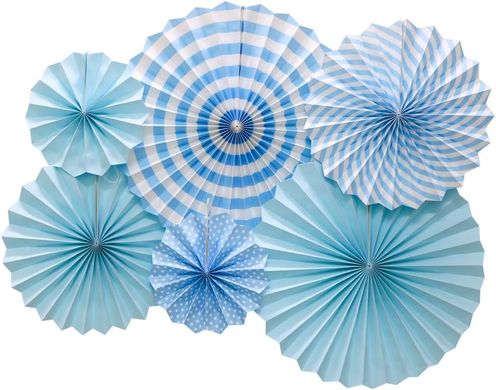 Bonner Harvest Decor Hanging Paper Fan Six-Pack additional product photo