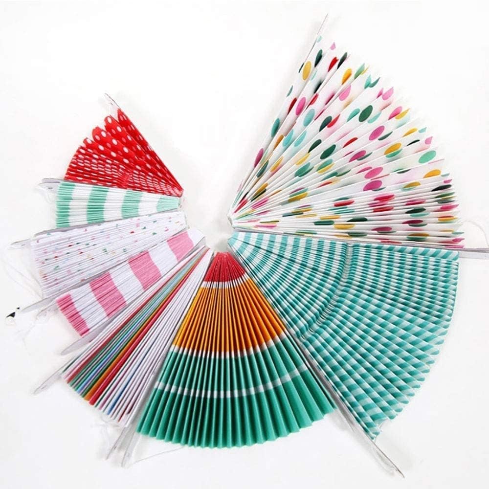 Bonner Harvest Decor Pastel Paper Fan Set additional product photo