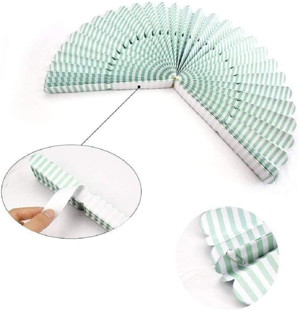 Bonner Harvest Decor Pastel Paper Fan Set additional product photo