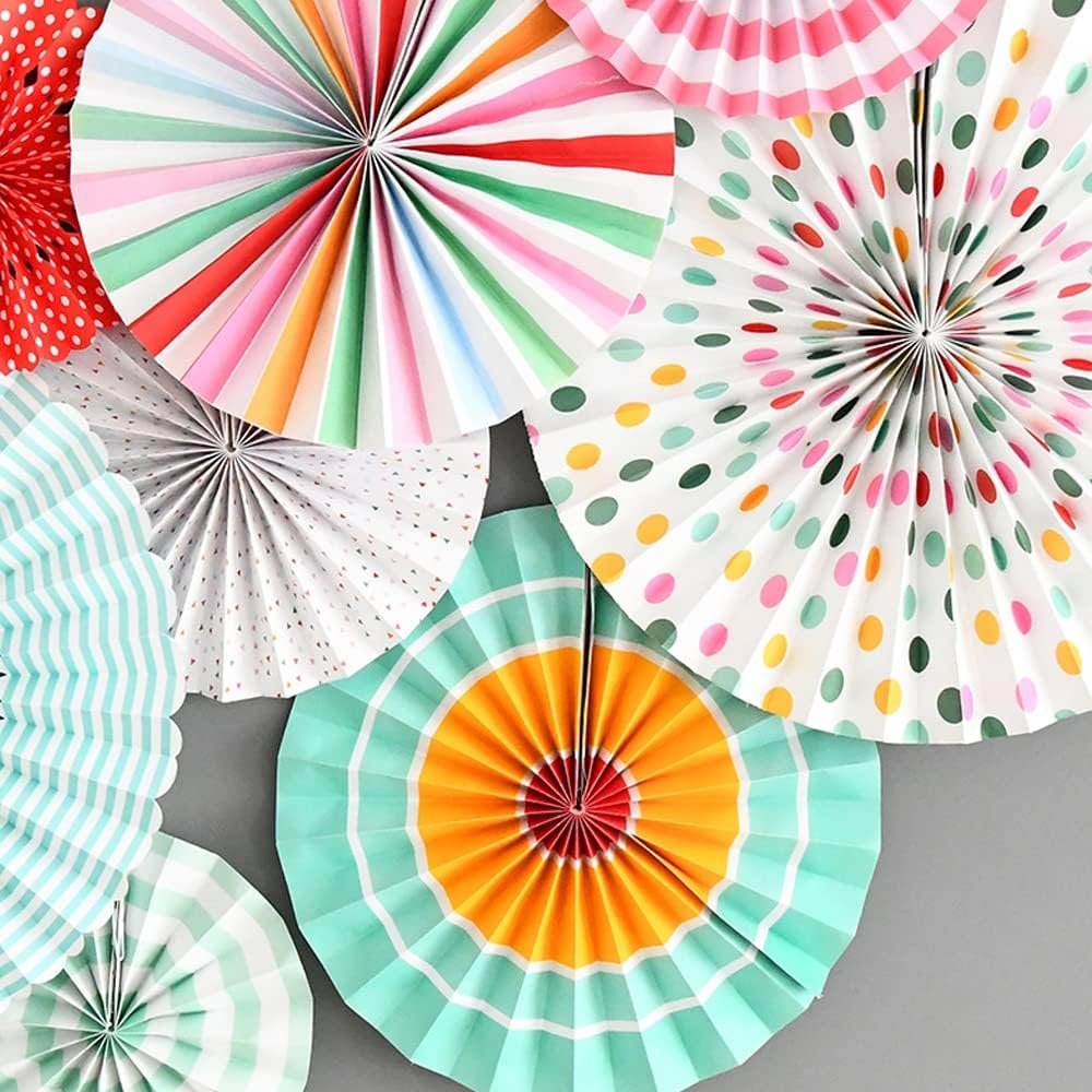 Bonner Harvest Decor Pastel Paper Fan Set additional product photo