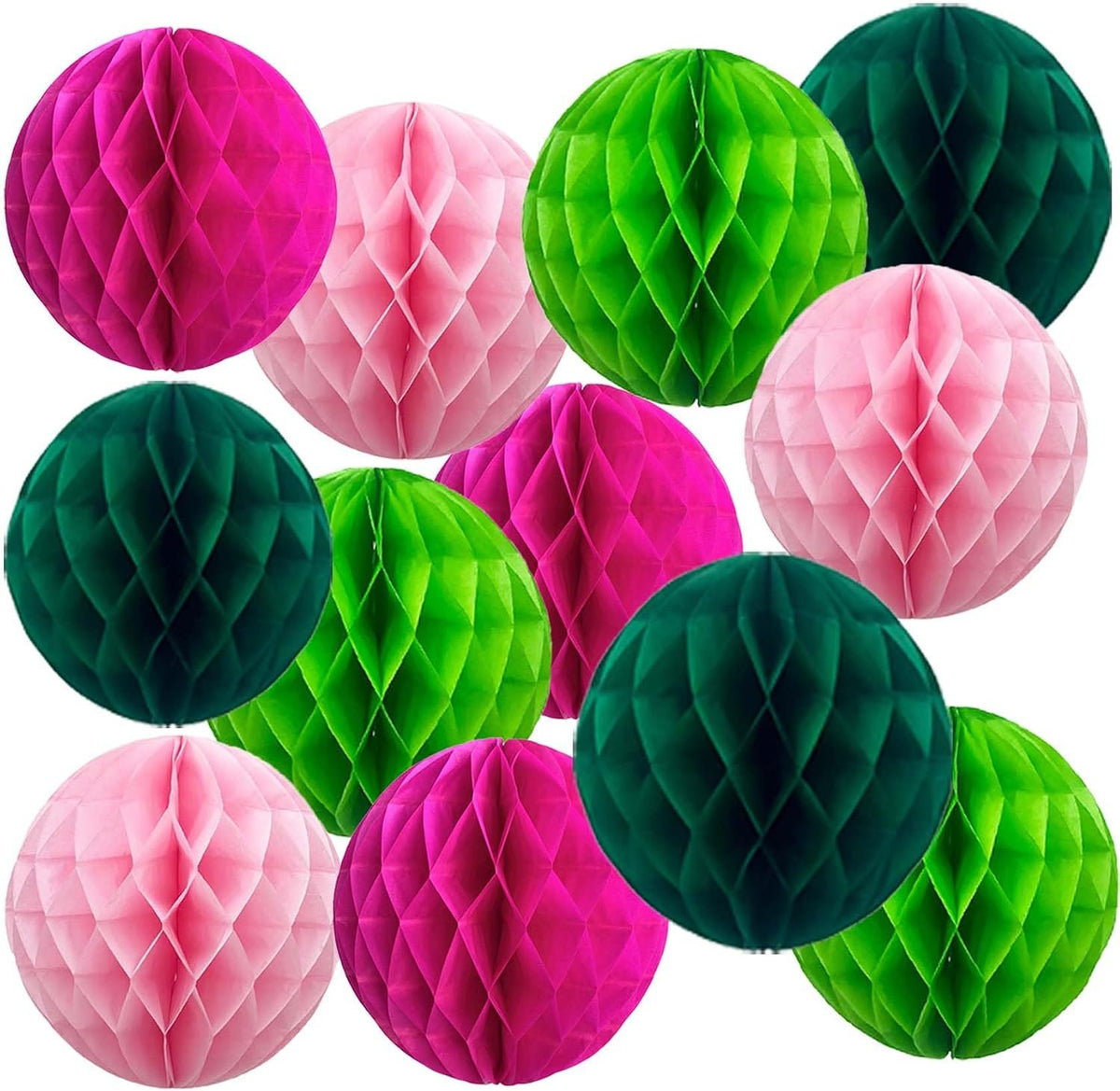 Bonner Harvest Decor Honeycomb Paper Ball Set additional product photo