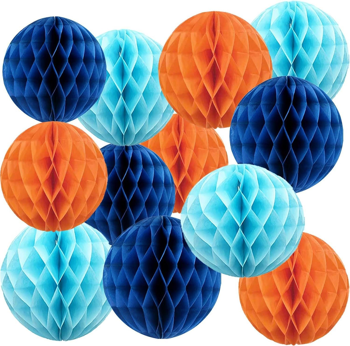 Bonner Harvest Decor Honeycomb Paper Ball Set additional product photo