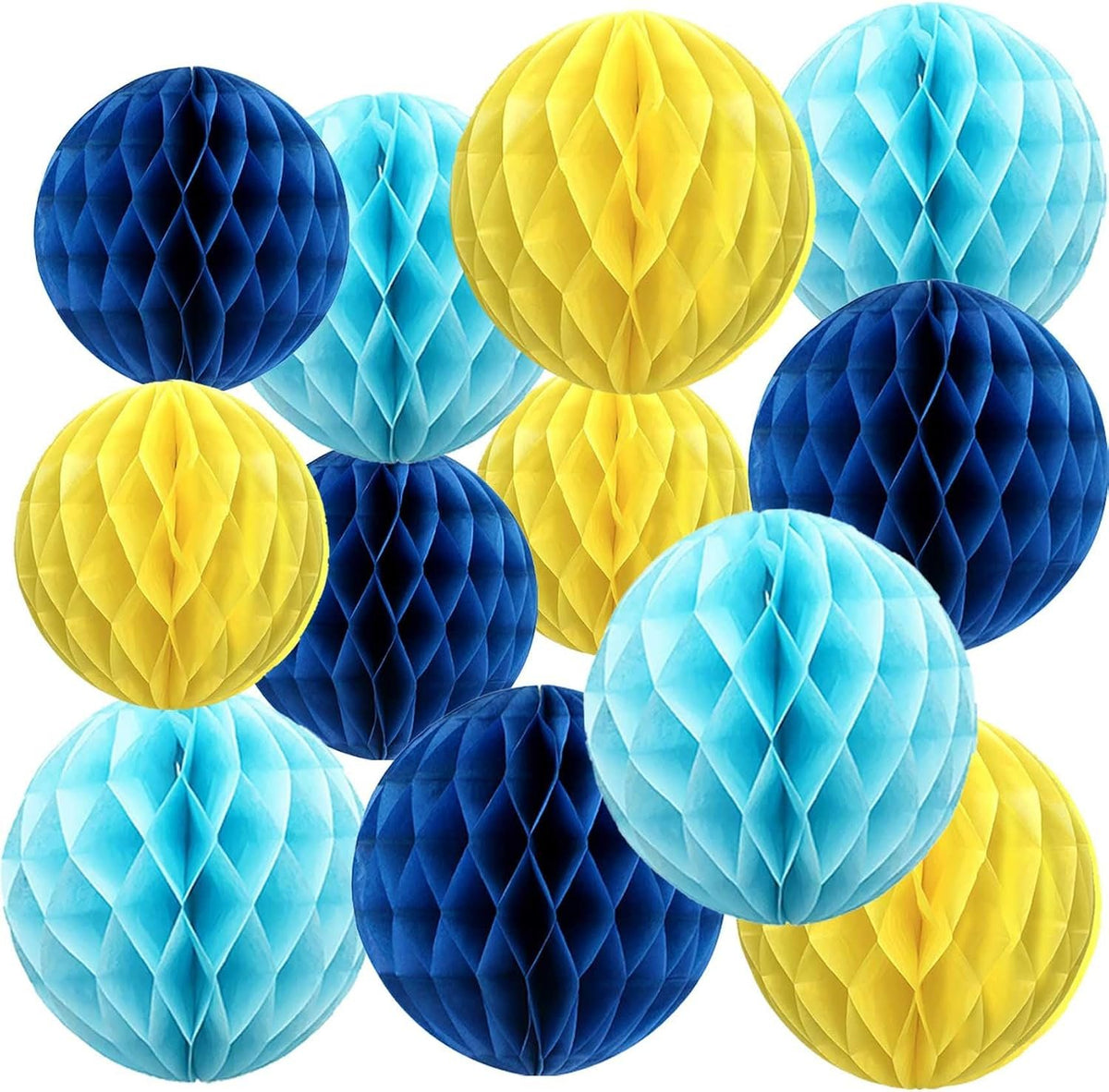 Bonner Harvest Decor Honeycomb Paper Ball Set additional product photo