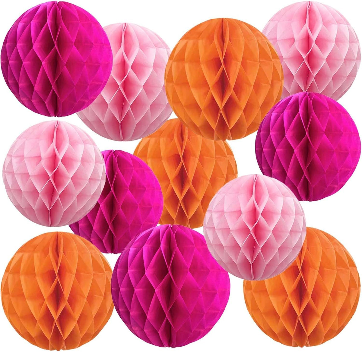 Bonner Harvest Decor Honeycomb Paper Ball Set additional product photo