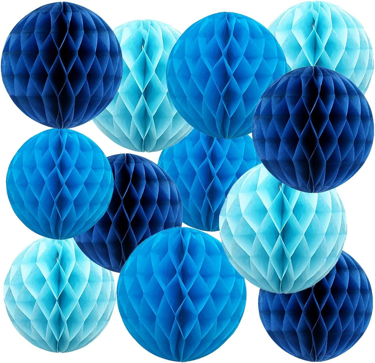 Bonner Harvest Decor Honeycomb Paper Ball Set additional product photo