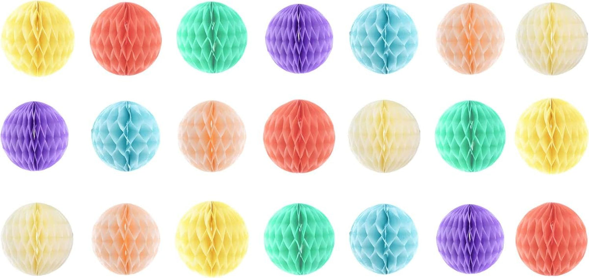 Bonner Harvest Decor Mini Honeycomb Ball Set additional product photo