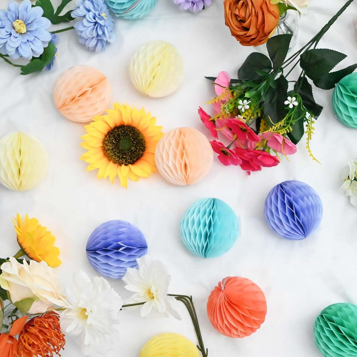 Bonner Harvest Decor Mini Honeycomb Ball Set additional product photo