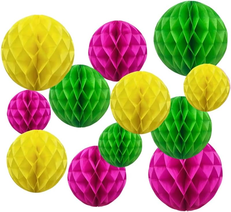 Bonner Harvest Decor Honeycomb Ball Variety Set additional product photo