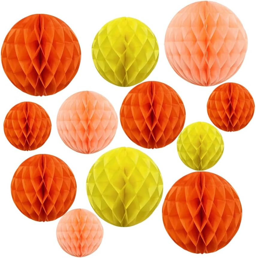 Bonner Harvest Decor Honeycomb Ball Variety Set additional product photo